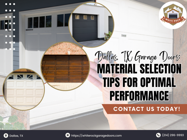 Dallas, TX Garage Doors: Material Selection Tips for Optimal Performance 3 White Rock Garage Doors 2