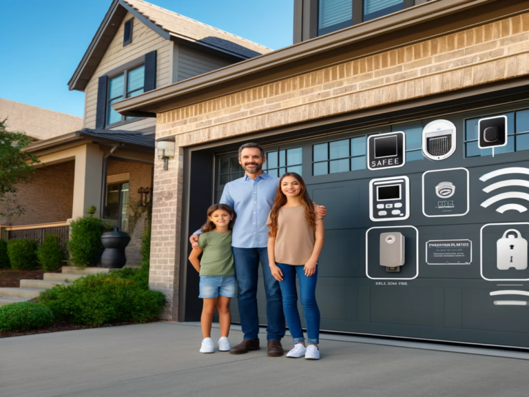 Dallas, TX Residents: Garage Door Safety Features You Need 1 family garage door dallas resized